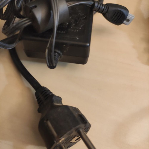 Various cables and adapters used