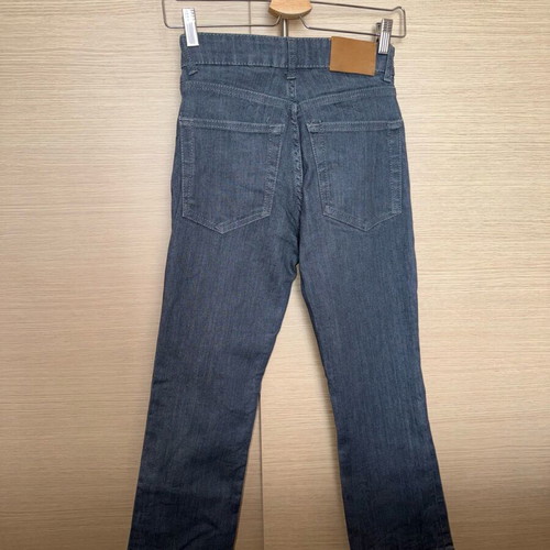 Zara cropped bootcut jeans like new, gray, size 32-34