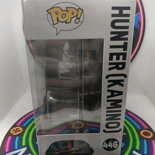 Funko Pop Star Wars #444 Hunter (Kamino) used with pin