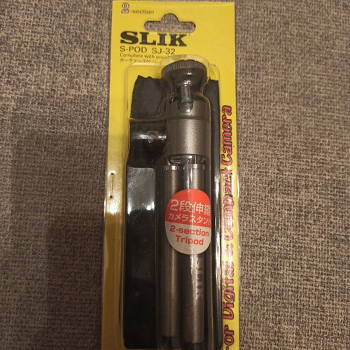 SLIK mini tripod new for camera and mobile