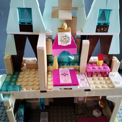 Lego Friends Arendalle Castle Celebration used, with missing pieces