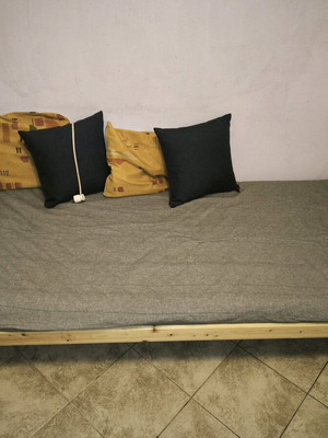 IKEA bed slightly used 0.94x2.05 with mattress