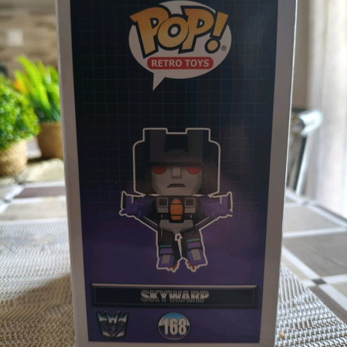Funko Pop Skywarp 168 Transformers καινούργιο, mint box