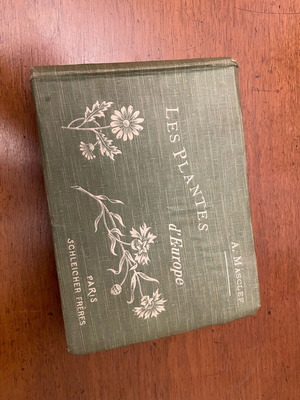 A.Masclef “Les Plantes d’Europe” βιβλίο φυτολογίας σαν καινούργιο, γαλλικά