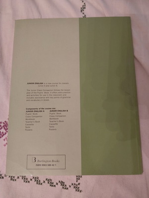 Junior English B Class Companion book