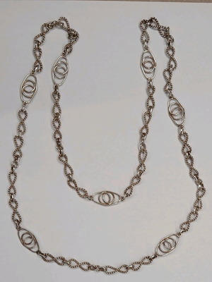 Silver necklace chain 925 length 40 cm like new