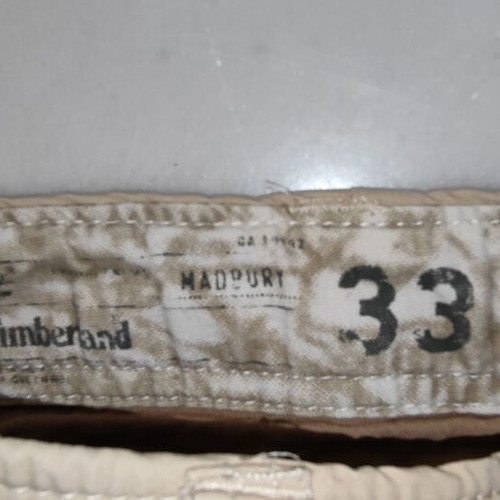 Ανδρικό παντελόνι cargo Timberland μεταχειρισμένο, no.33, μπεζ