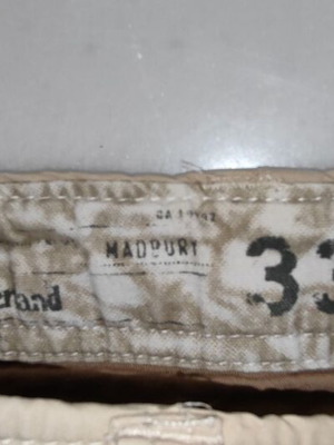 Ανδρικό παντελόνι cargo Timberland μεταχειρισμένο, no.33, μπεζ