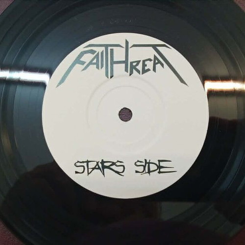 Faithreat Thrashing With The Stars 7’ vinyl like new, Greek thrash metal