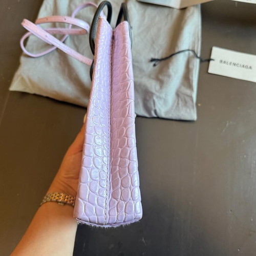 Balenciaga bag like new, purple and black