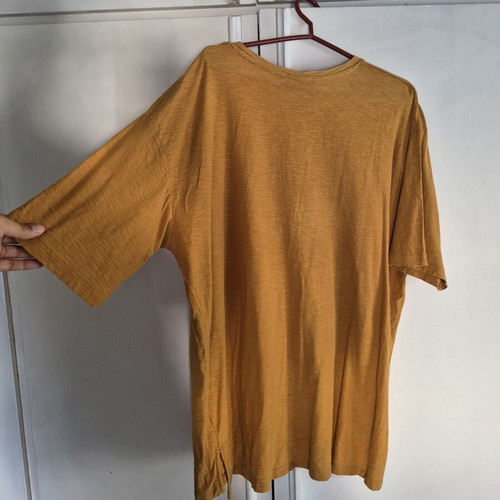 Zara T-shirt, yellow, size S-M