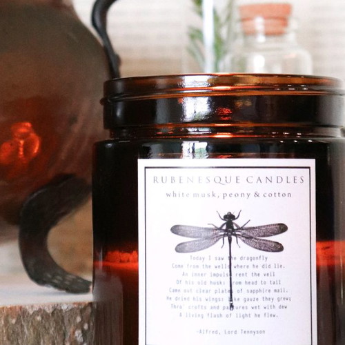 Handmade soy candle The Dragonfly 250 ml new