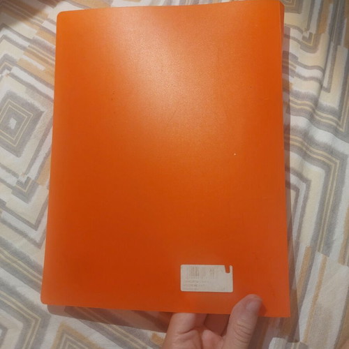 Folder used, small notebook size