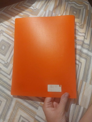 Folder used, small notebook size