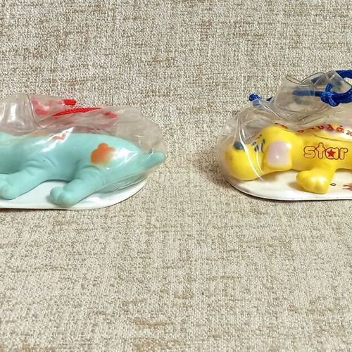 Puppies new, pack of 2, 18 cm length