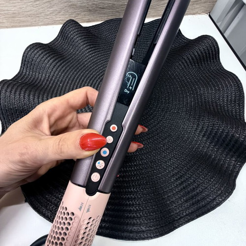 Dyson AirStrait hair straightener with carrying case