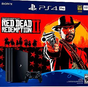 Σκέτο κουτί Red Dead Redemption 2 από PS4 Pro