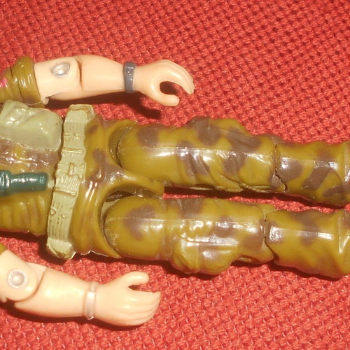 G.I.JOE Footloose (v1) 1985 infantry trooper figure used