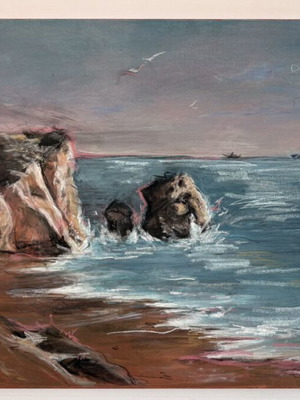 The Birthplace of Venus Αυθεντικός τοπίο πίνακας ζωγραφικής από Olivia κατά παραγγελία