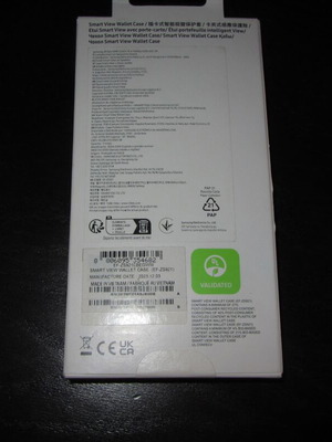 Θήκη Samsung Galaxy S24 Smart View πορτοφόλι, μαύρη, καινούργια σφραγισμένη