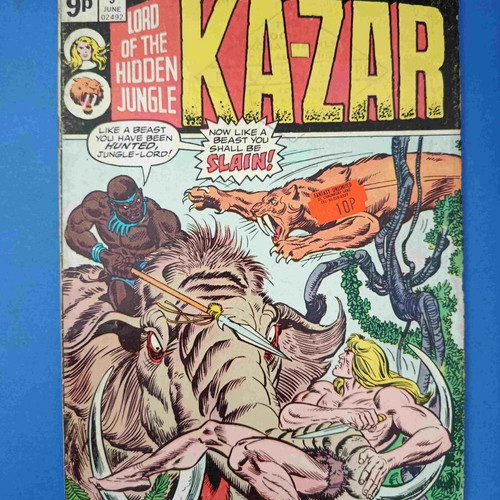 Kazar Vol 2 Comic 9 1976 used, English