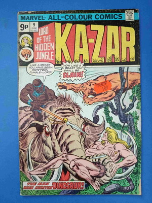 Kazar Vol 2 Comic 9 1976 used, English