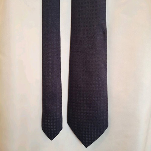 Hermès Paris silk tie like new, blue
