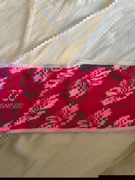 Bikini top Hawaiian print