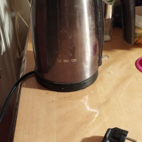 Bosch kettle used stainless steel 1.7lt 2400W Inox-Black
