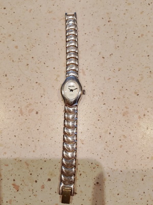 Folli Follie 925 silver vintage watch, women's