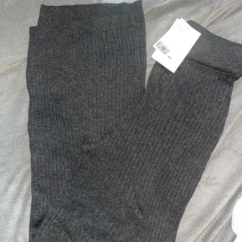 Rib gray pants H&M new, size XS