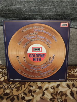 Vinyl record used, German