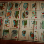 Lithograph First Reading Map 60s like new