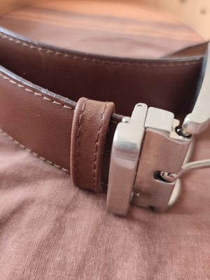 Brown belt like new, almost never worn