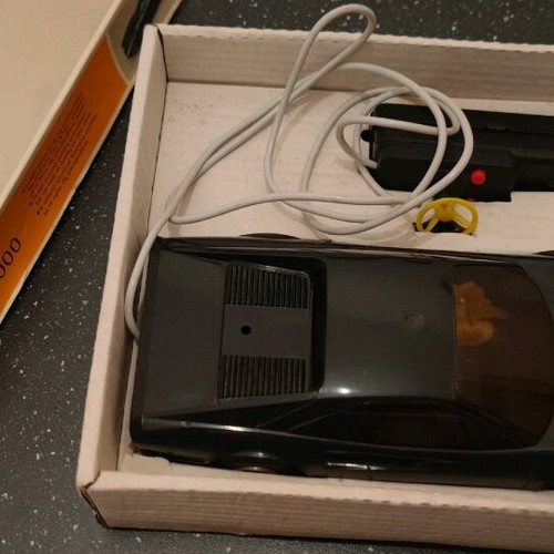 Fino 2000 plastic toy car used with missing parts