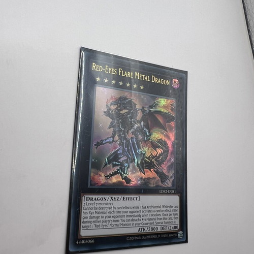 Yu-Gi-Oh! Red-Eyes Flare Metal Dragon LDK2-ENJ41 new card