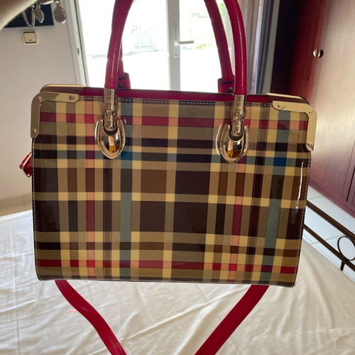 Tom and Eva handbag like new, pink multicolor