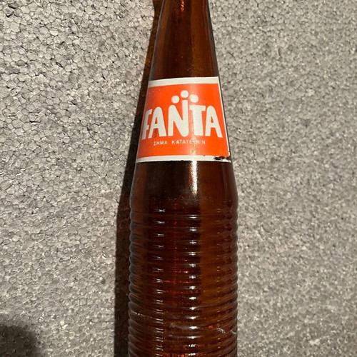 FANDA collectible bottle used 70s