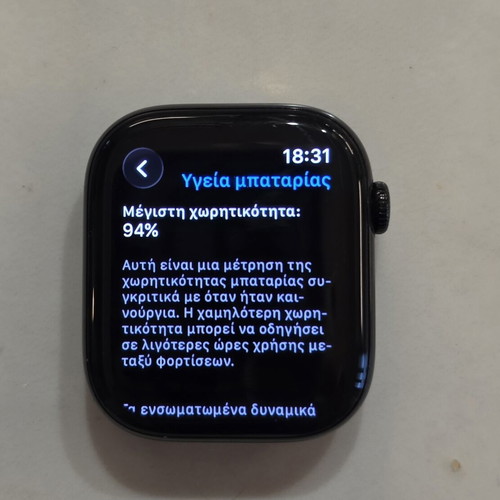 Apple Watch Series 10 46mm jet black used, battery health 94%