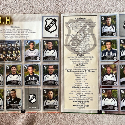 Greek Championship 2005 Album used, Golden Shop