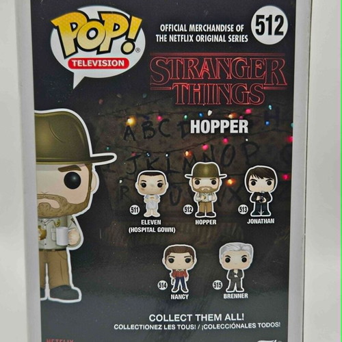 Funko Pop Stranger Things Hopper Chase No.512 used