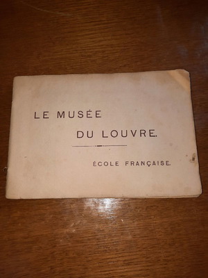 Le museum du Louvre 36 photos used, Ecole francaise