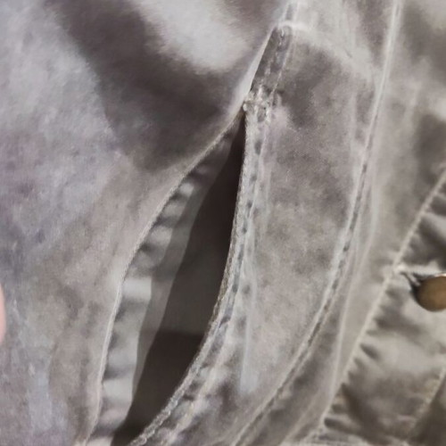 Women's jacket used, gray, size L