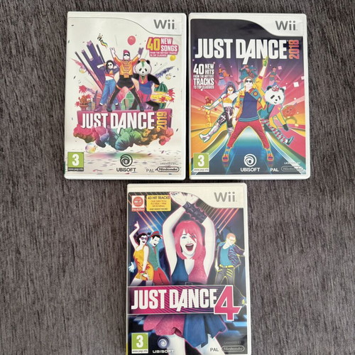 Just Dance Wii games 2018, 2019, 4