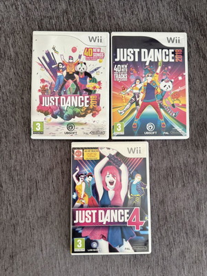 Just Dance Wii games 2018, 2019, 4