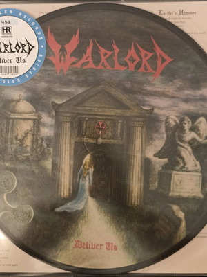Warlord Deliver Us Pic.LP new, metal