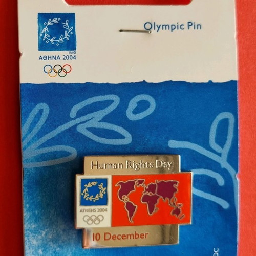 Olympic pins Athens 2004 new, set of 4 pieces