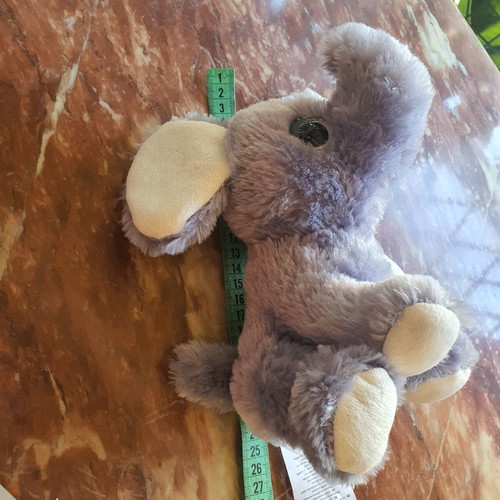 Elephant plush toy new, beautiful and in excellent condition