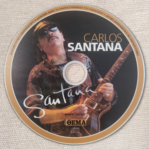 Carlos Santana CD like new, rock