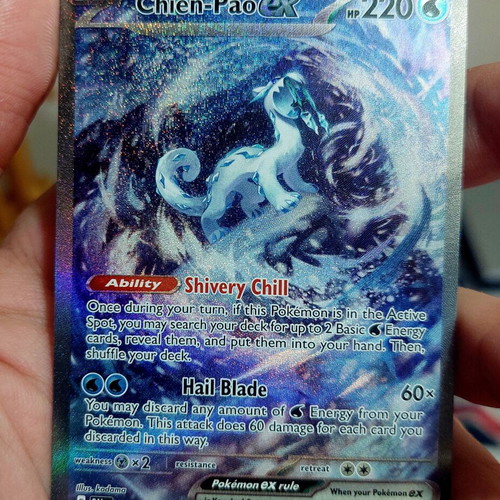 Chien-Pao EX SIR Paldea Evolved card new condition